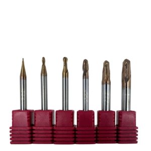 Fresa Esférico Metal Duro 2 Cortes 65HRC