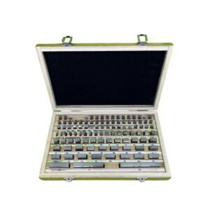 Jogo de Blocos Padrao Fabricado em Aço com 103 pecas classe 1